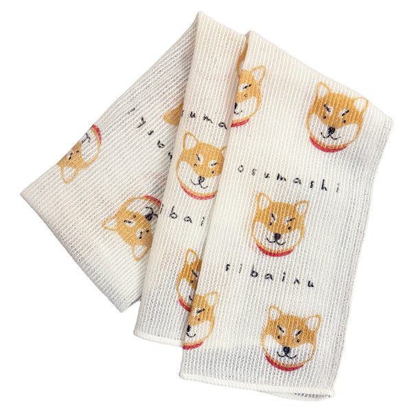 Shiba Inu Japanese Body Wash Cloth