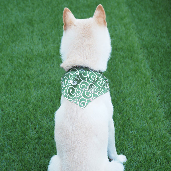 Shiba Inu Karakusa Dog Bandana Large