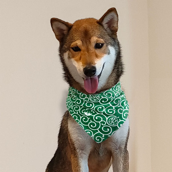 Shiba Inu Karakusa Dog Bandana Large