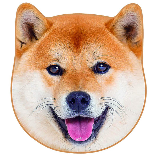 SHIBA INU RED  Realistic Motif Towel