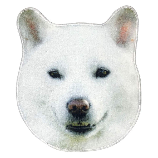 HOKKAIDO INU  Cream Shiba Inu Realistic Motif Towel