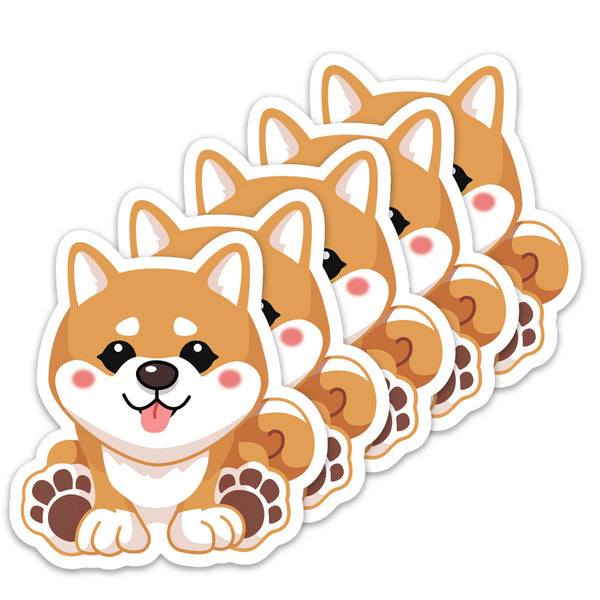 Shiba Inu Kawaii Stickers