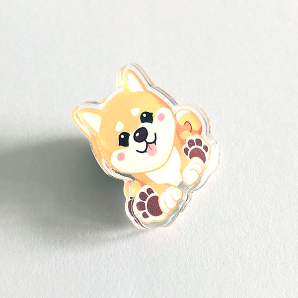 Shiba Inu Kawaii Acrylic Pins