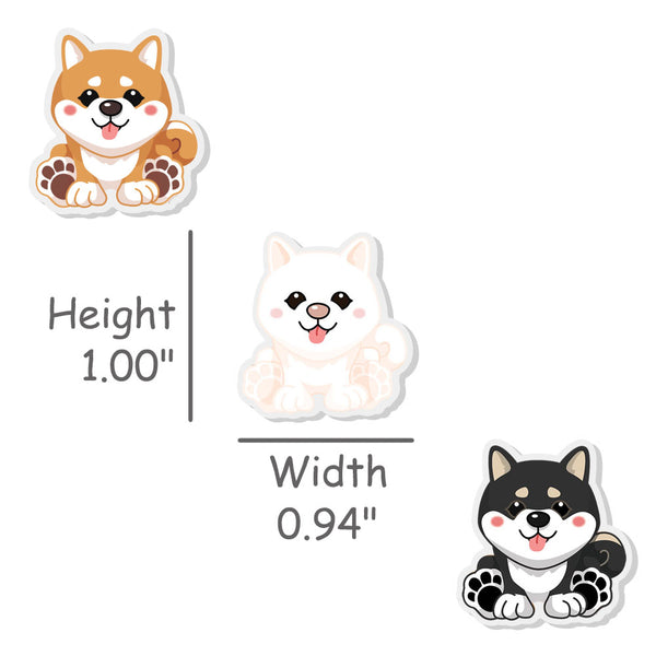 Shiba Inu Kawaii Acrylic Pins