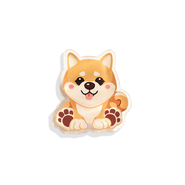 Shiba Inu Kawaii Acrylic Pins