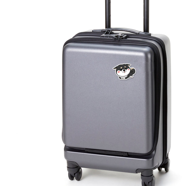 Shiba Inu Catloaf-Sitting with Adorable Airplane Ears Die-cut Sticker