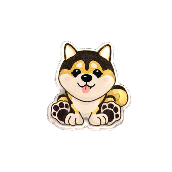 Shiba Inu Kawaii Acrylic Pins