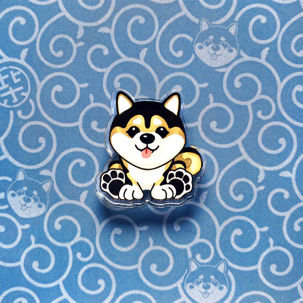 Shiba Inu Kawaii Acrylic Pins