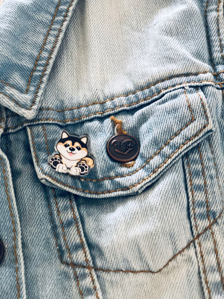 Shiba Inu Kawaii Acrylic Pins