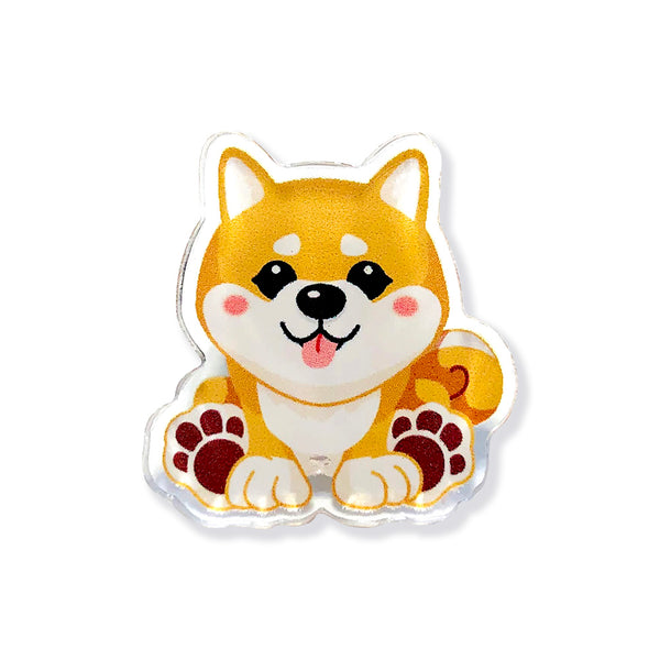 Shiba Inu Kawaii Acrylic Pins
