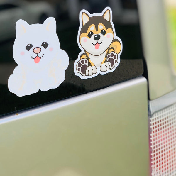 Shiba Inu Kawaii Stickers