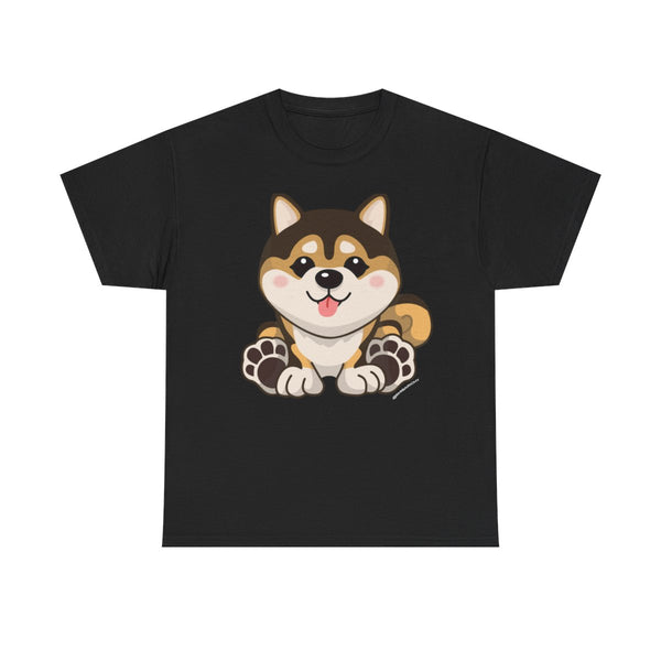 Shiba Inu Sesame with Tongue Out T-Shirt