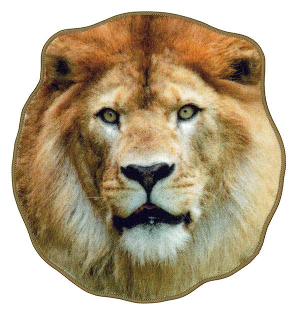 LION Realistic Motif Towel
