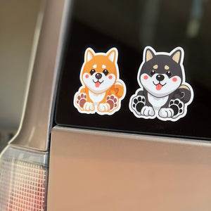 Shiba Inu Kawaii Stickers